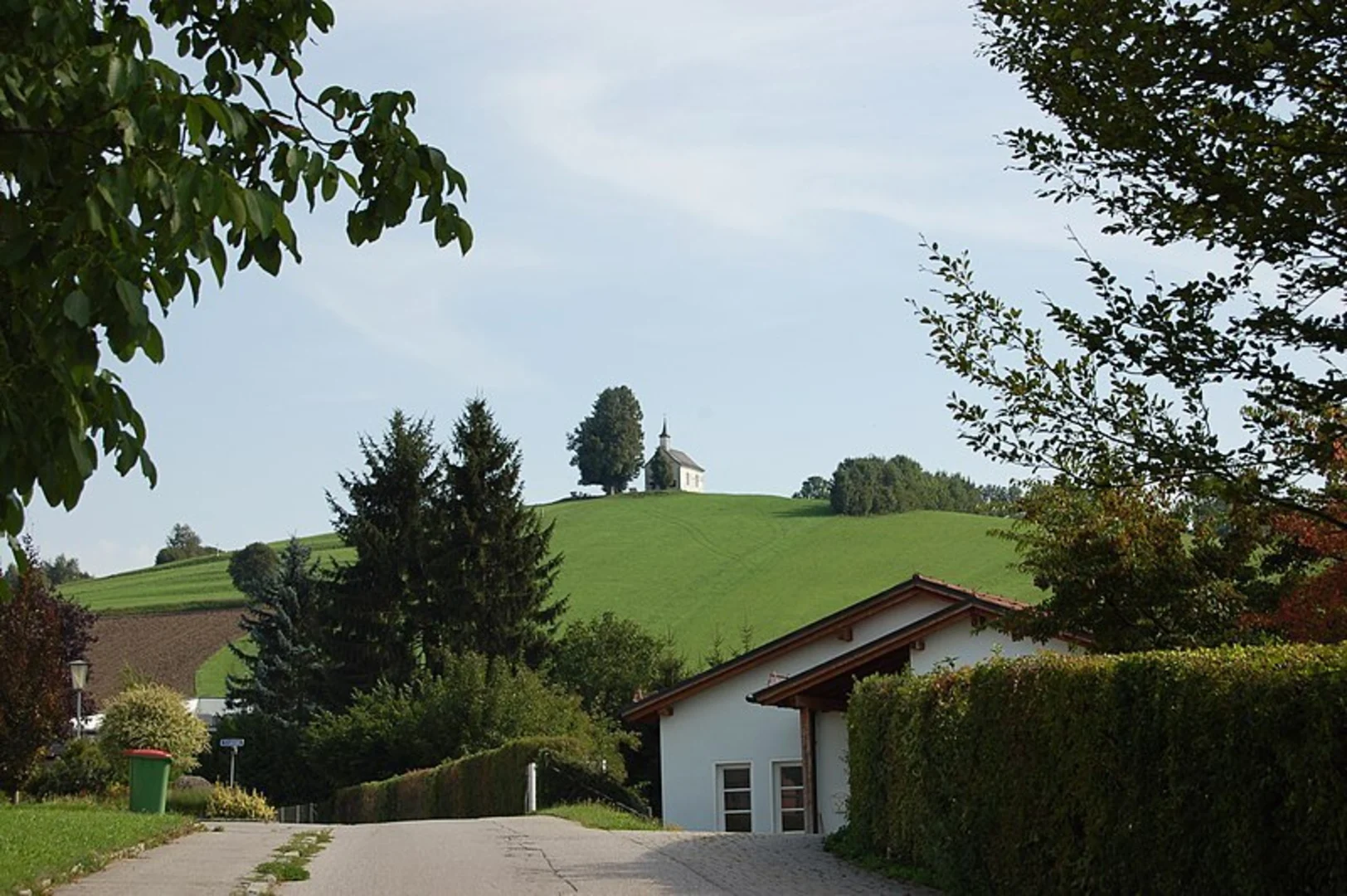 An image depicting the trail Bauernkriegweg Loop and its surrounding area.