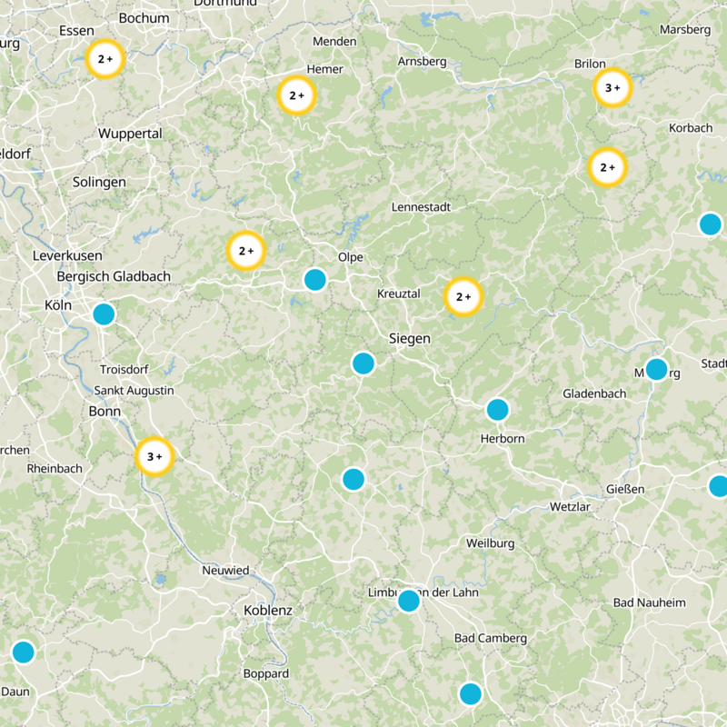 Kirchen (Sieg) Static Map