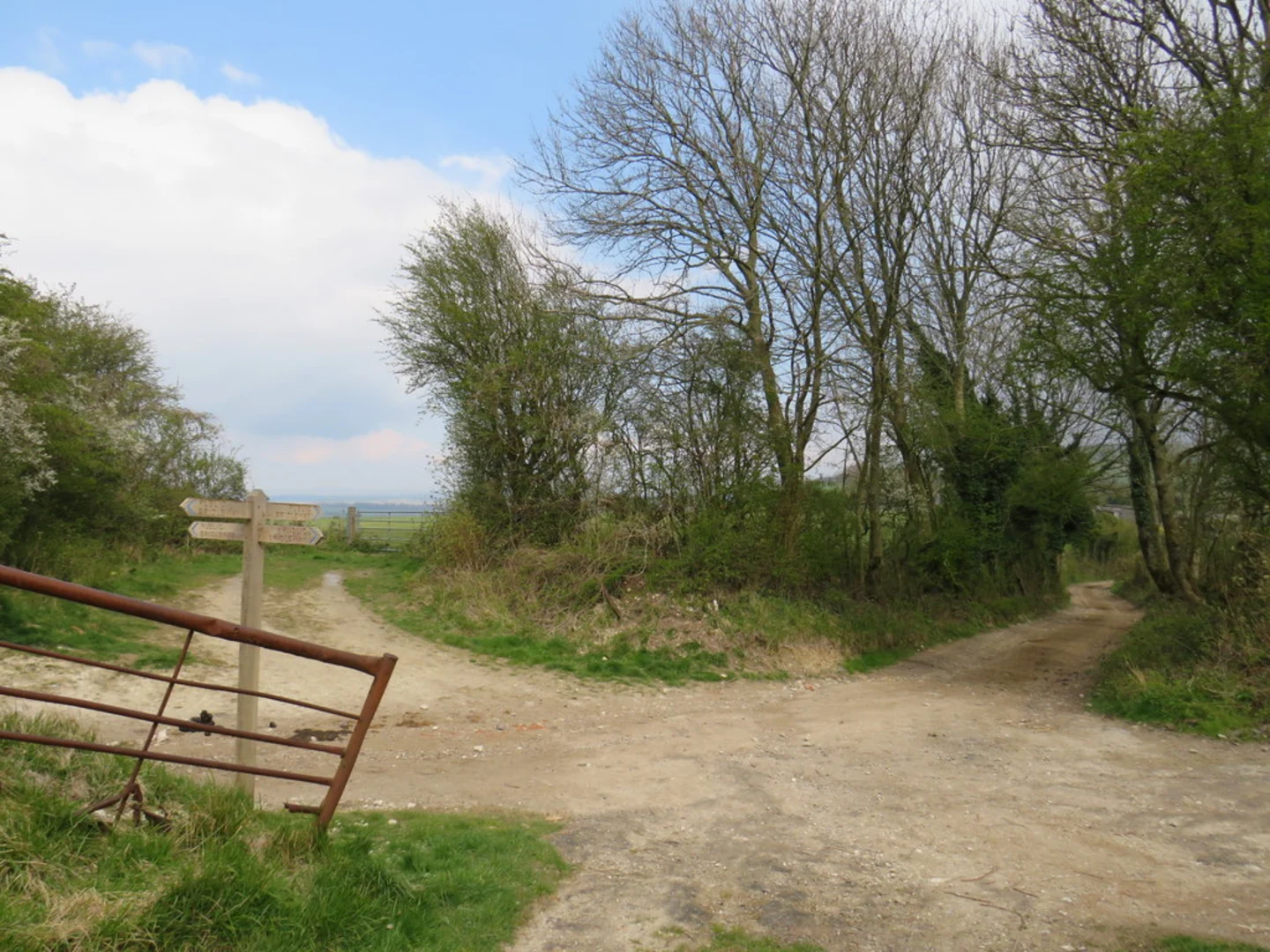 An image depicting the trail Housedean Farm to Pyecombe and its surrounding area.