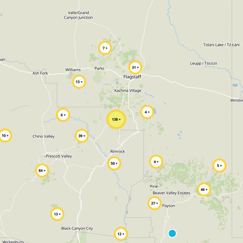 Sedona City Limit Static Map