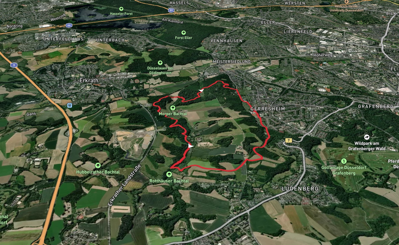 Rotthäuser Bach Loop via Niederberg Nord