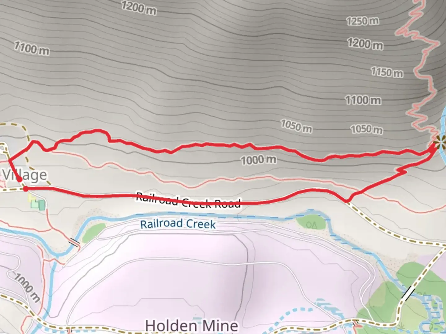 An image depicting the trail Ten Mile Falls Trail and its surrounding area.