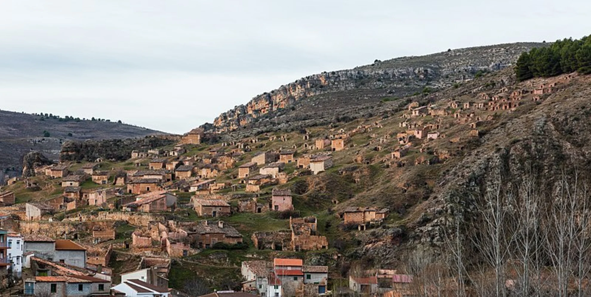 An image depicting the trail Torrijo de la Cañada - Hermitage of Santa Bárbara SL Z 64 and its surrounding area.