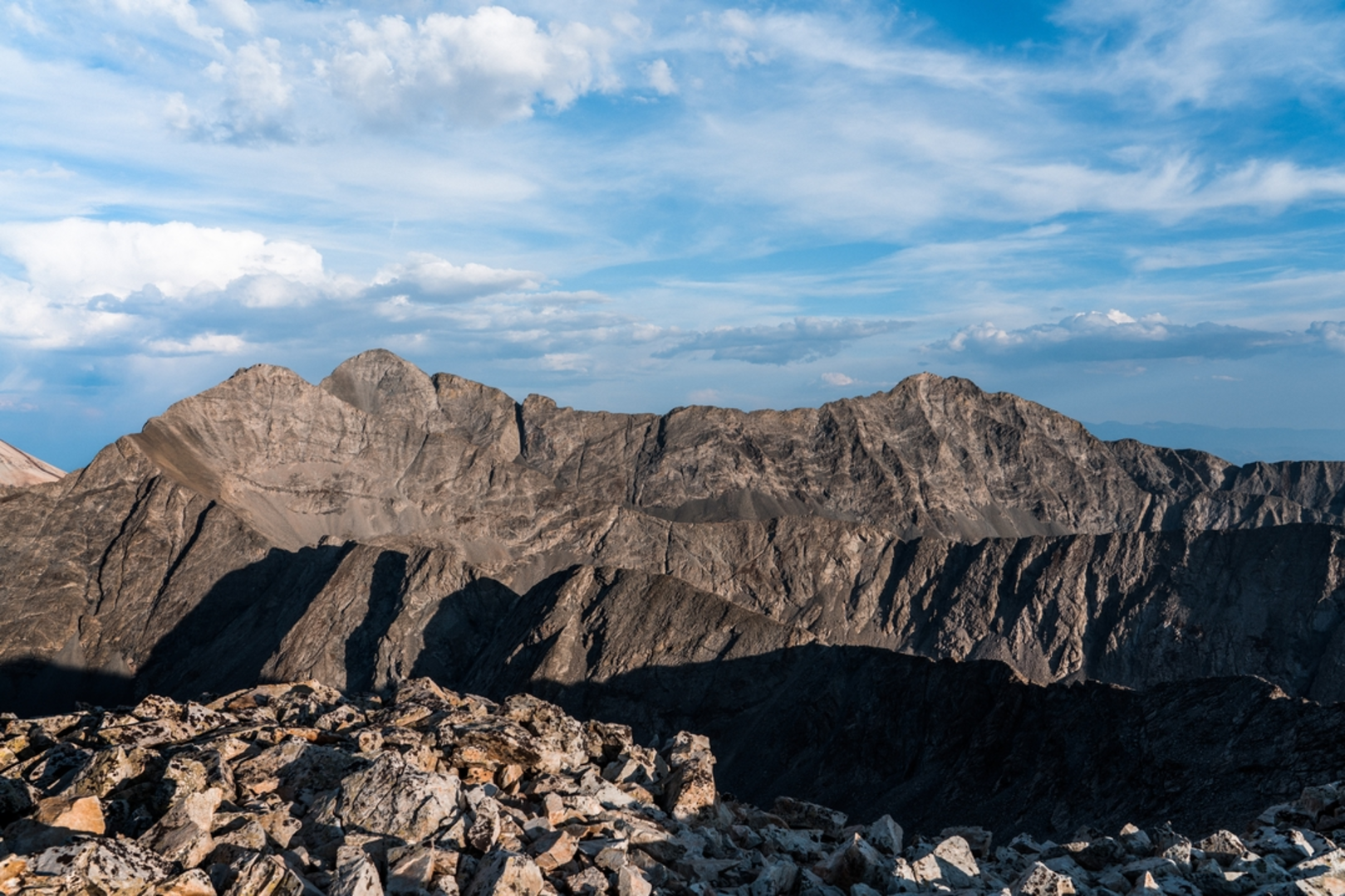 An image depicting the trail Little Bear Peak Trail and its surrounding area.
