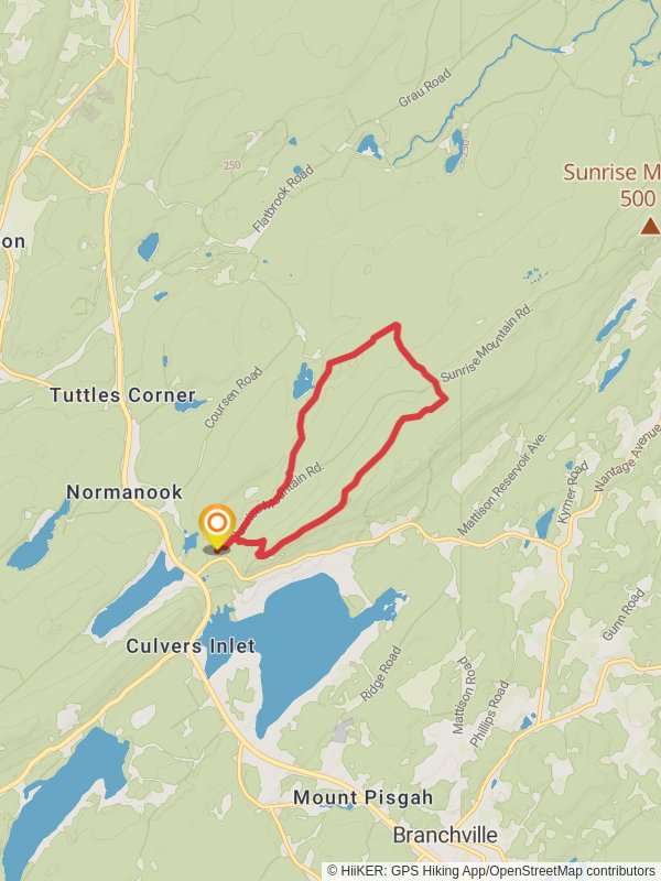 Appalachian, Stony Brook and Coursen Loop Trail