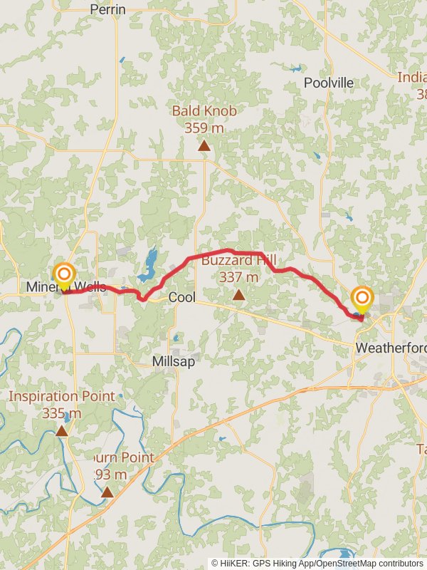 Lake Mineral Wells State Trailway