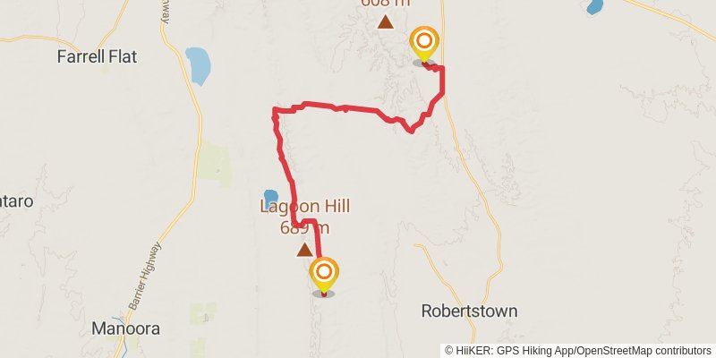 Heysen Trail stage 24 Map