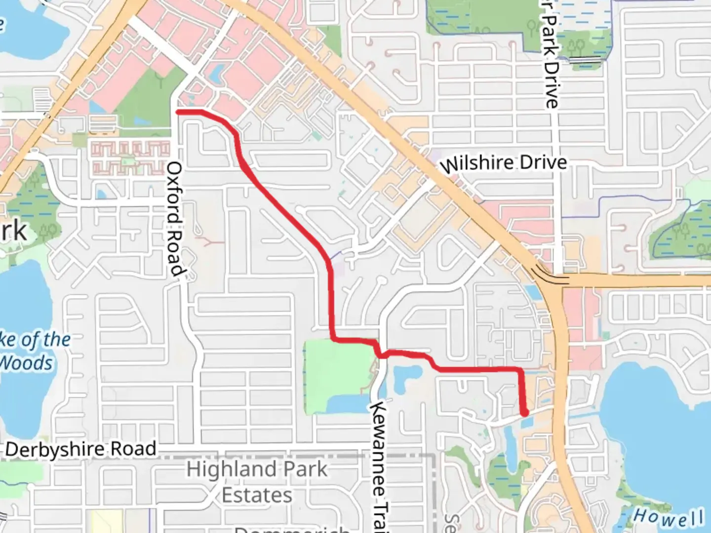 An image depicting the trail Kewannee Trail and its surrounding area.