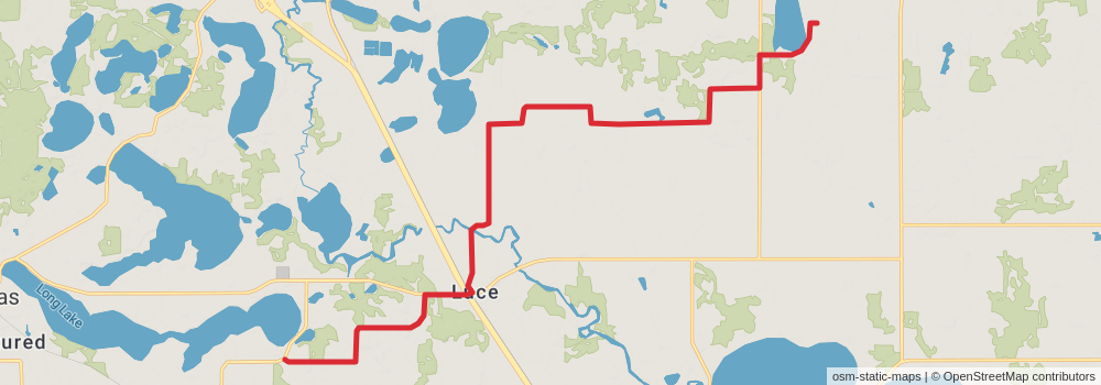 American Perimeter Trail - North Country Primary stage 198 Map