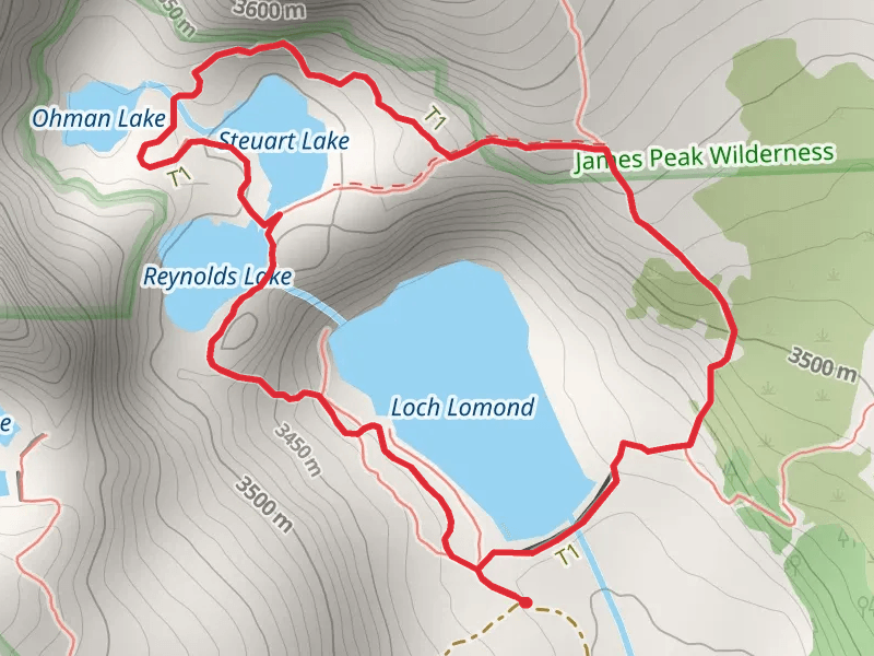 Loch Lomand and Stewart Lake Loop