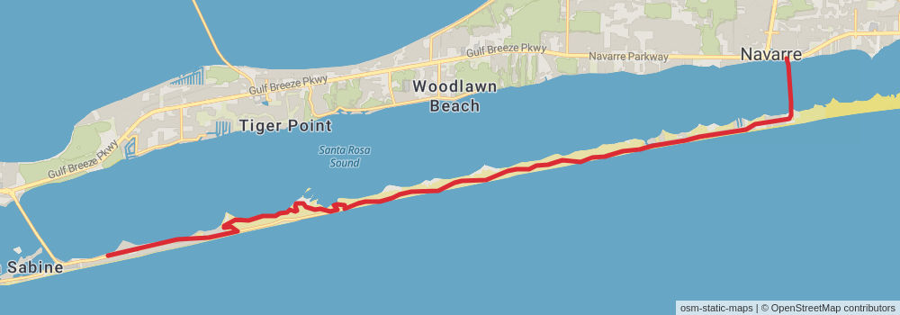 American Perimeter Trail - Florida Primary stage 2 Map