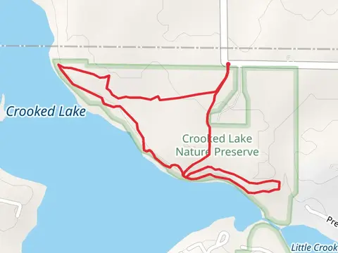 Crooked Lake Nature Preserve Loop Trail