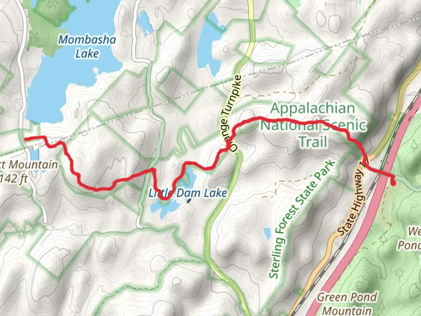 An image depicting the trail Arden Valley Road and its surrounding area.