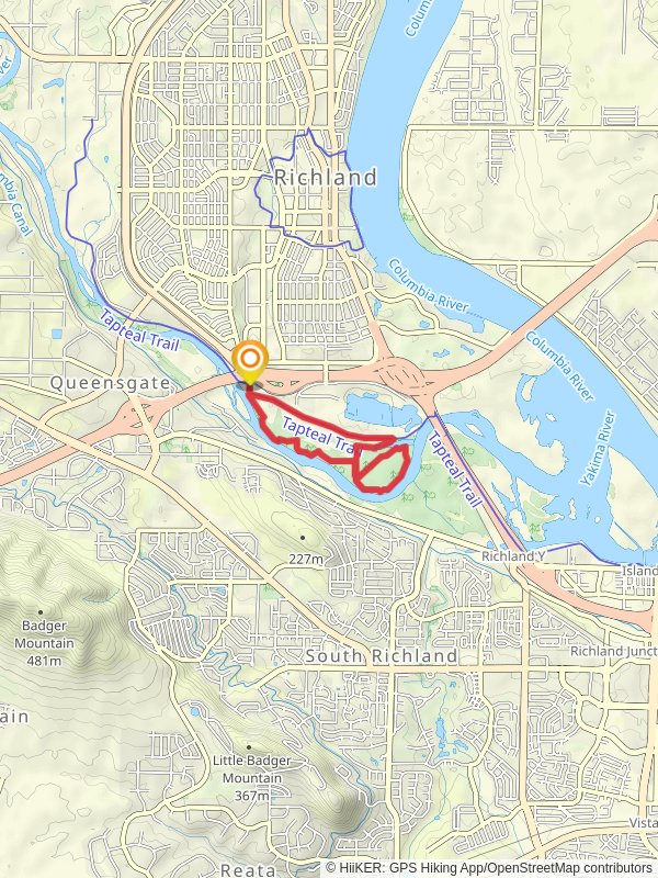 Tapteal Trail and Yakima River Walk