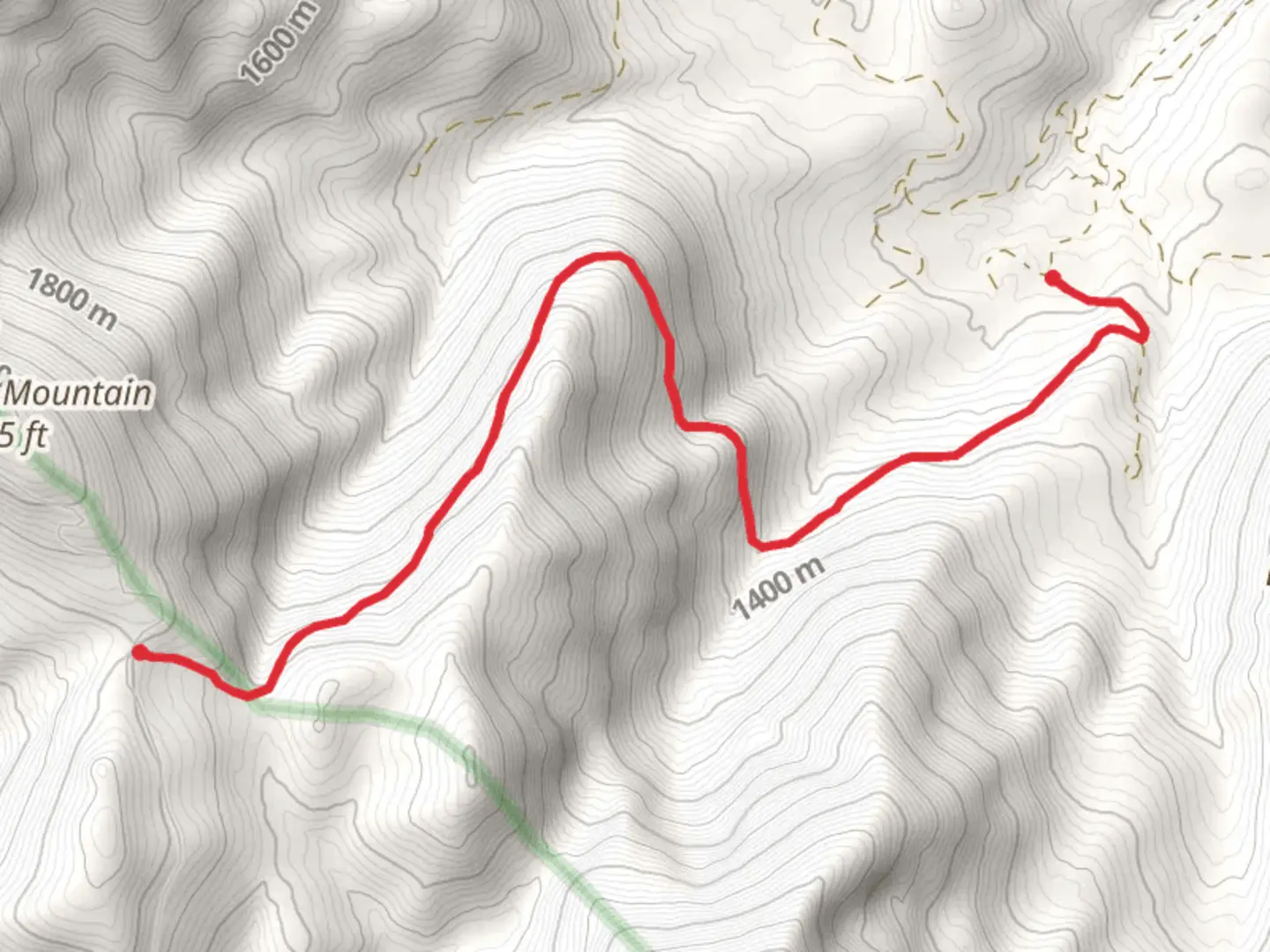 An image depicting the trail Shrew Creek Trail and its surrounding area.