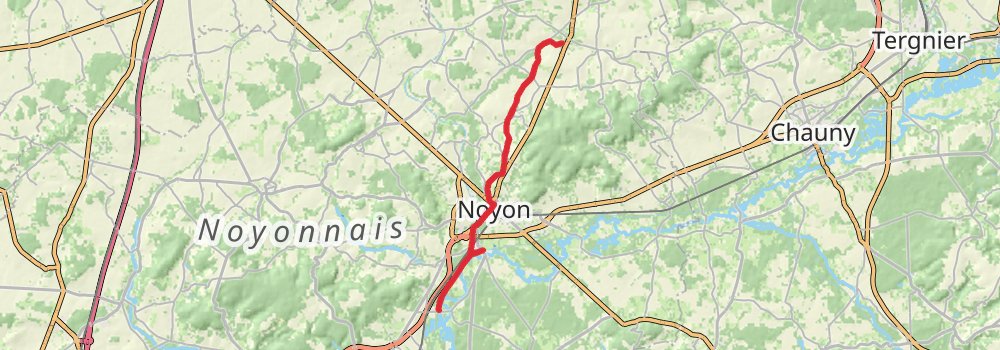 GR 655 Via Turonensis stage 9 Map