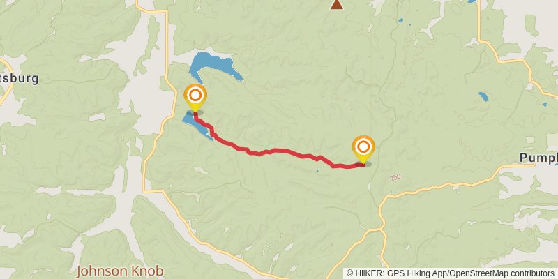 Knobstone Trail alt 1 Map
