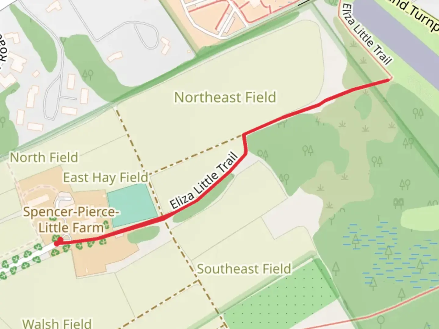 An image depicting the trail Eliza Little Trail and its surrounding area.