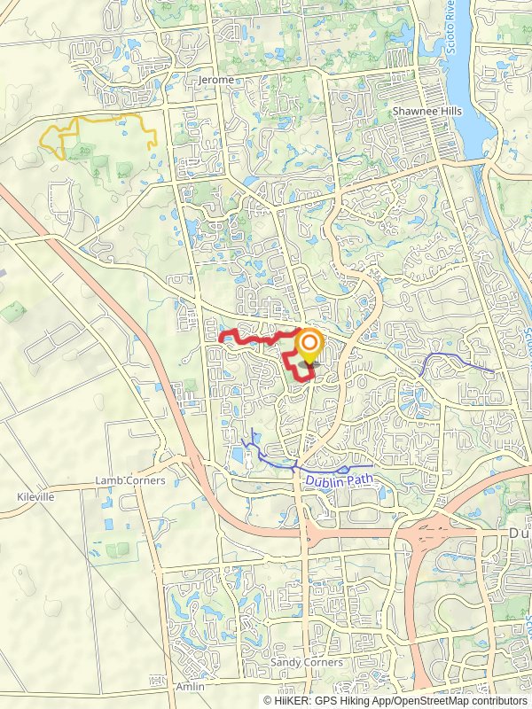 Avery Park and Bishop's Run Park Walk