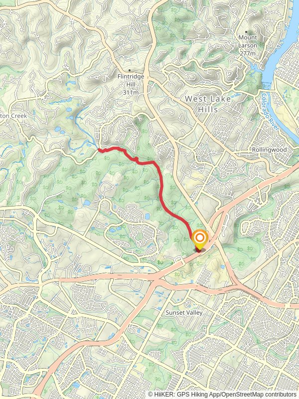 Barton Creek Greenbelt and Lost Creek Green Belt
