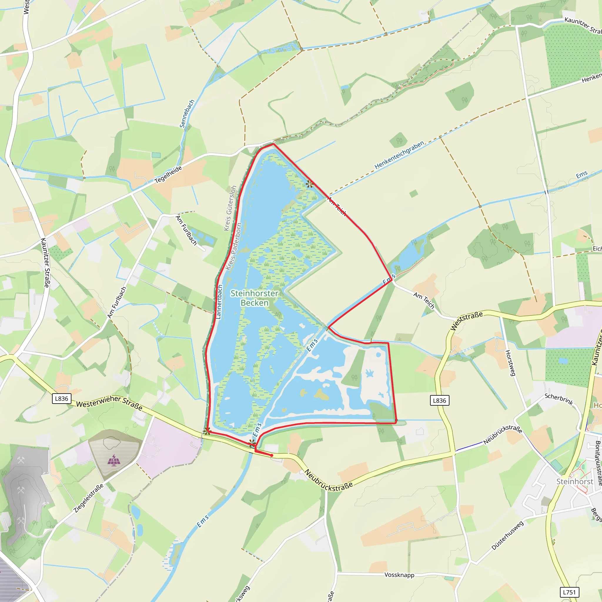 A3 Steinhorster Becken Loop mobile static map