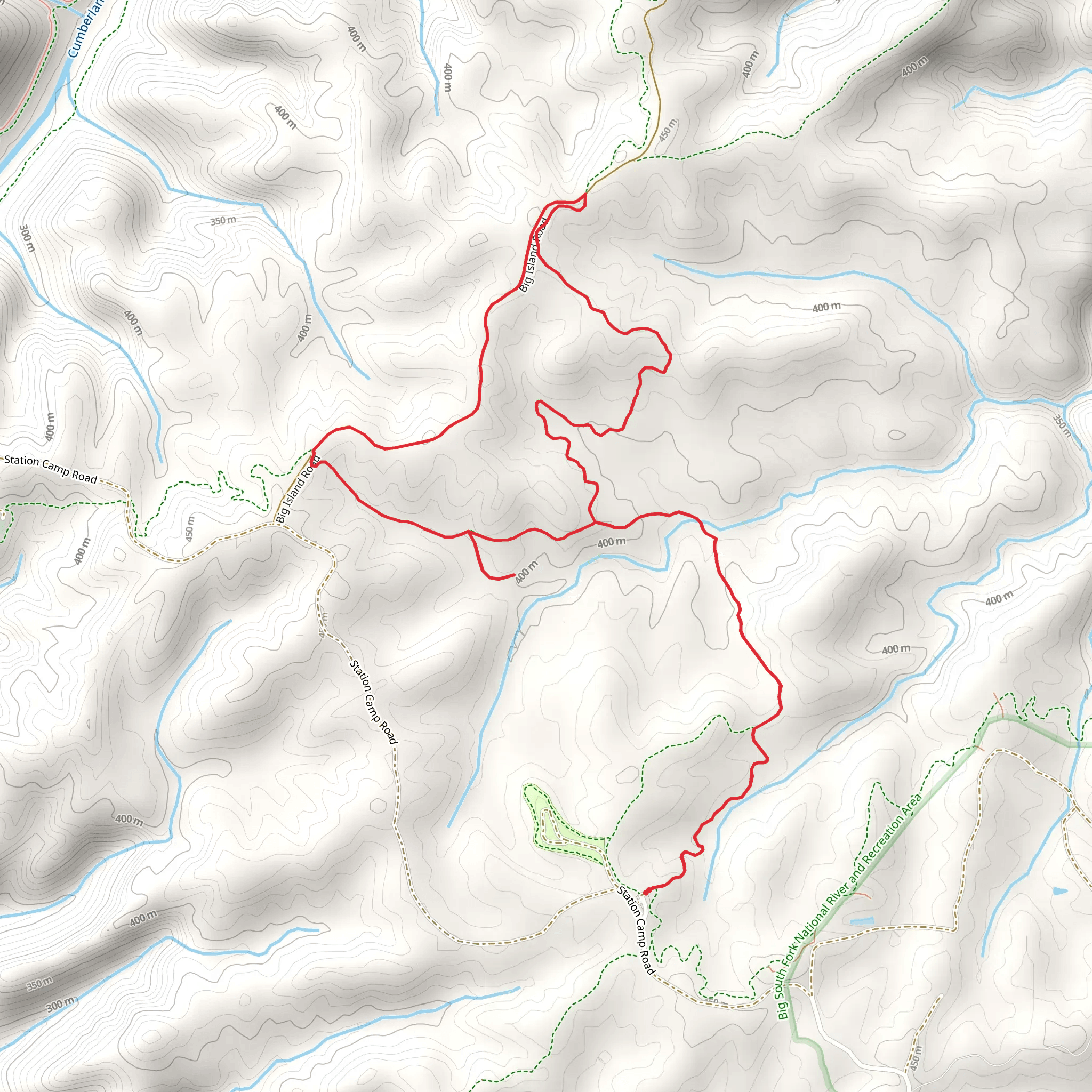 Big Island Loop mobile static map