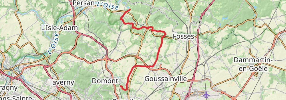 GR 655 Via Turonensis stage 16 Map