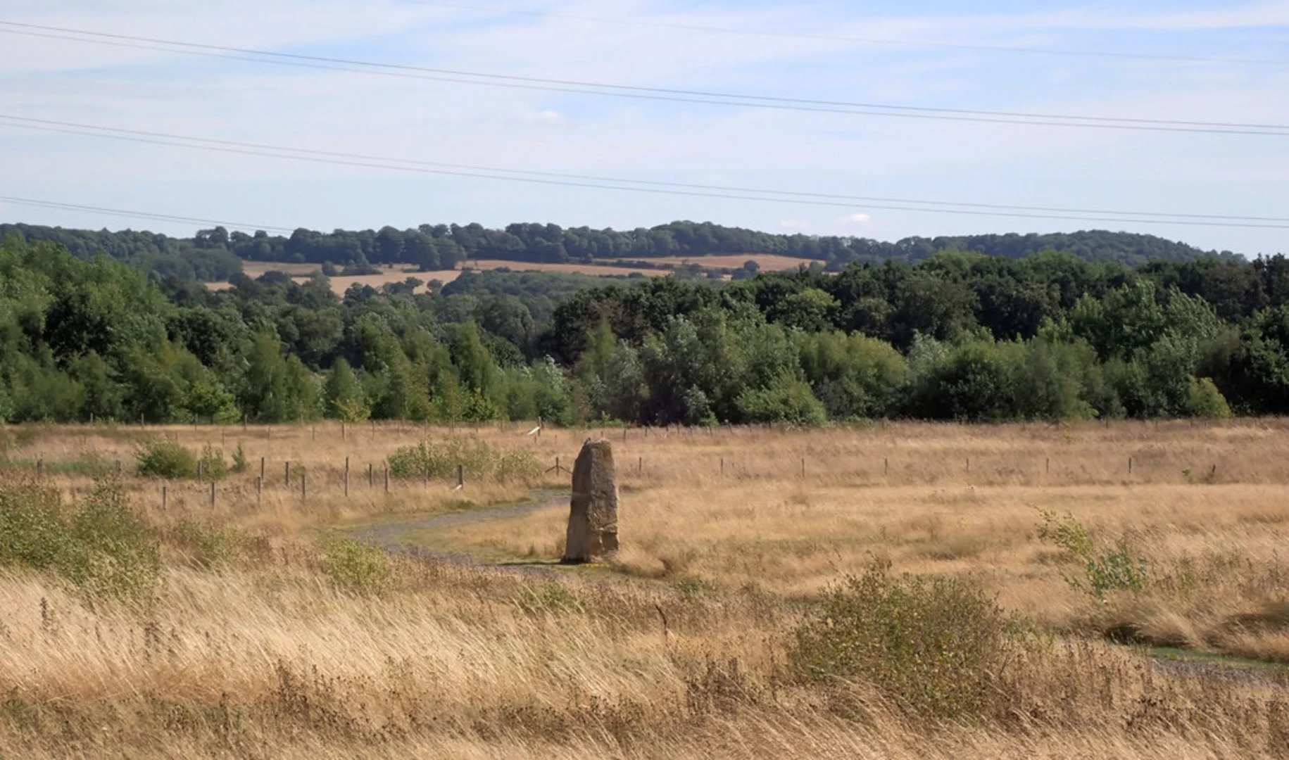 An image depicting the trail Frickley Country Park Loop and its surrounding area.