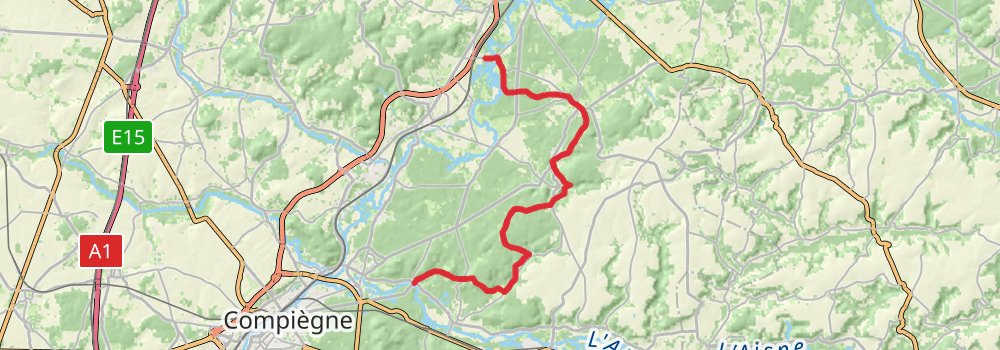 GR 655 Via Turonensis stage 10 Map