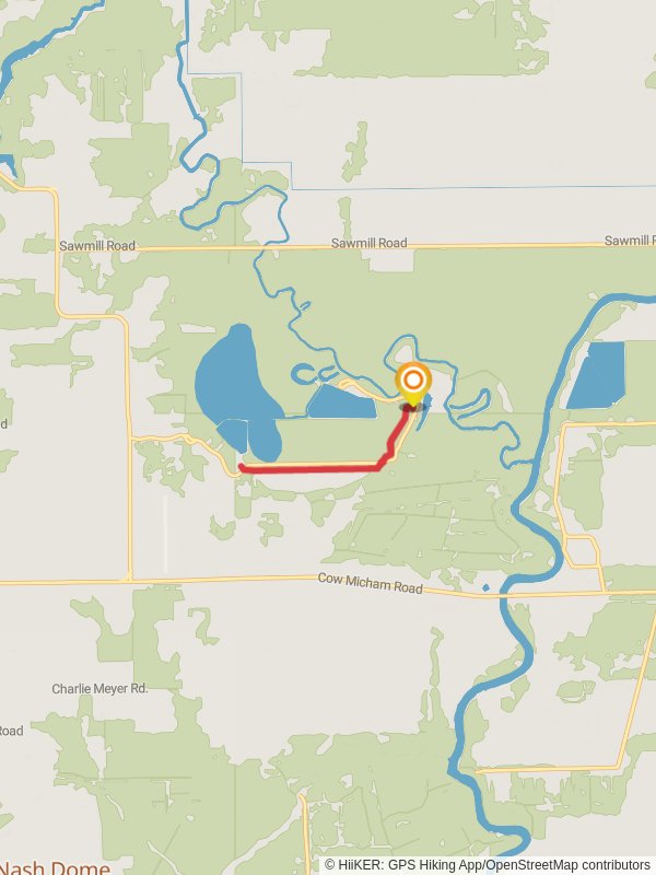 Live Oak Trail via Pilant Slough Trail