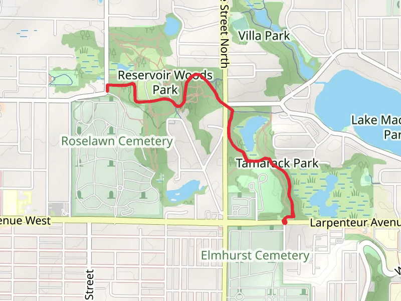 Reservoir Woods Trail