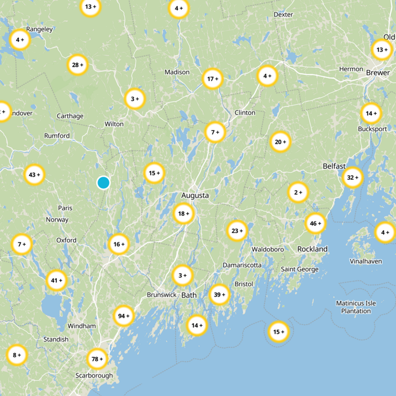 Kennebec County Static Map