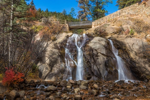 An image depicting the trail St Mary's Falls Trail and its surrounding area.