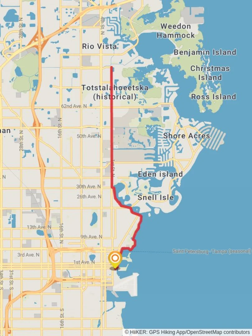 An image depicting the trail North Bay Trail and its surrounding area.