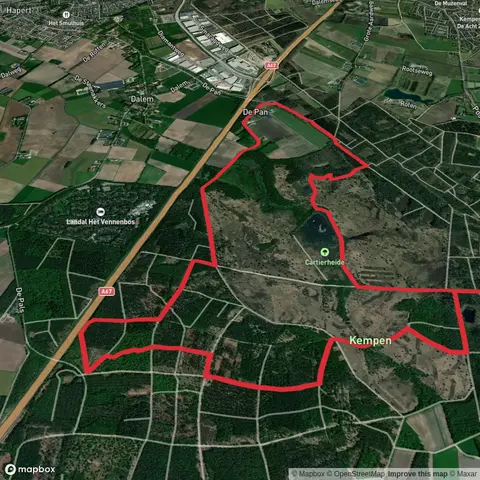 Cartierheide, Pannegoor and Landgoed Pals Loop