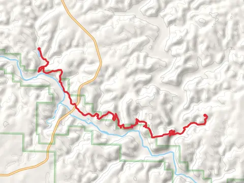 Ozark Trail - Eleven Point Section from McCormarck Lake