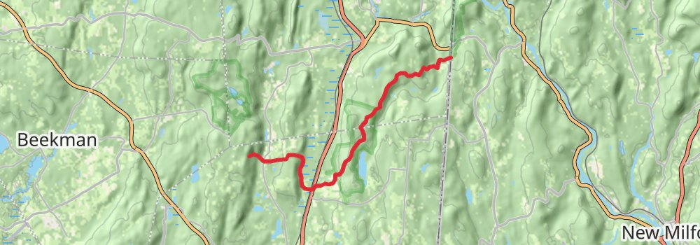 Appalachian Trail - New York stage 8 Map