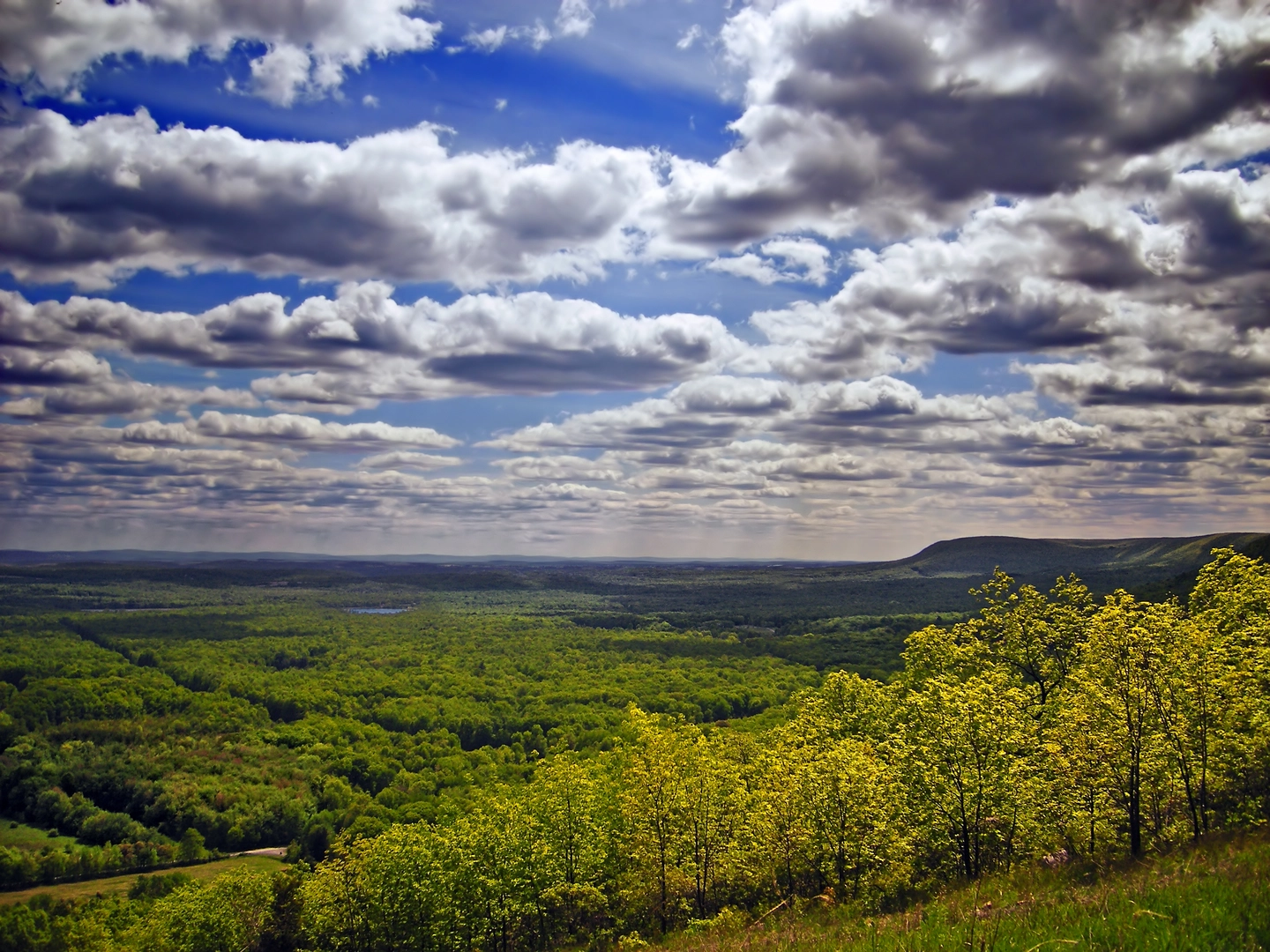 An image depicting the trail Dans Pulpit via Appalachian Trail and its surrounding area.