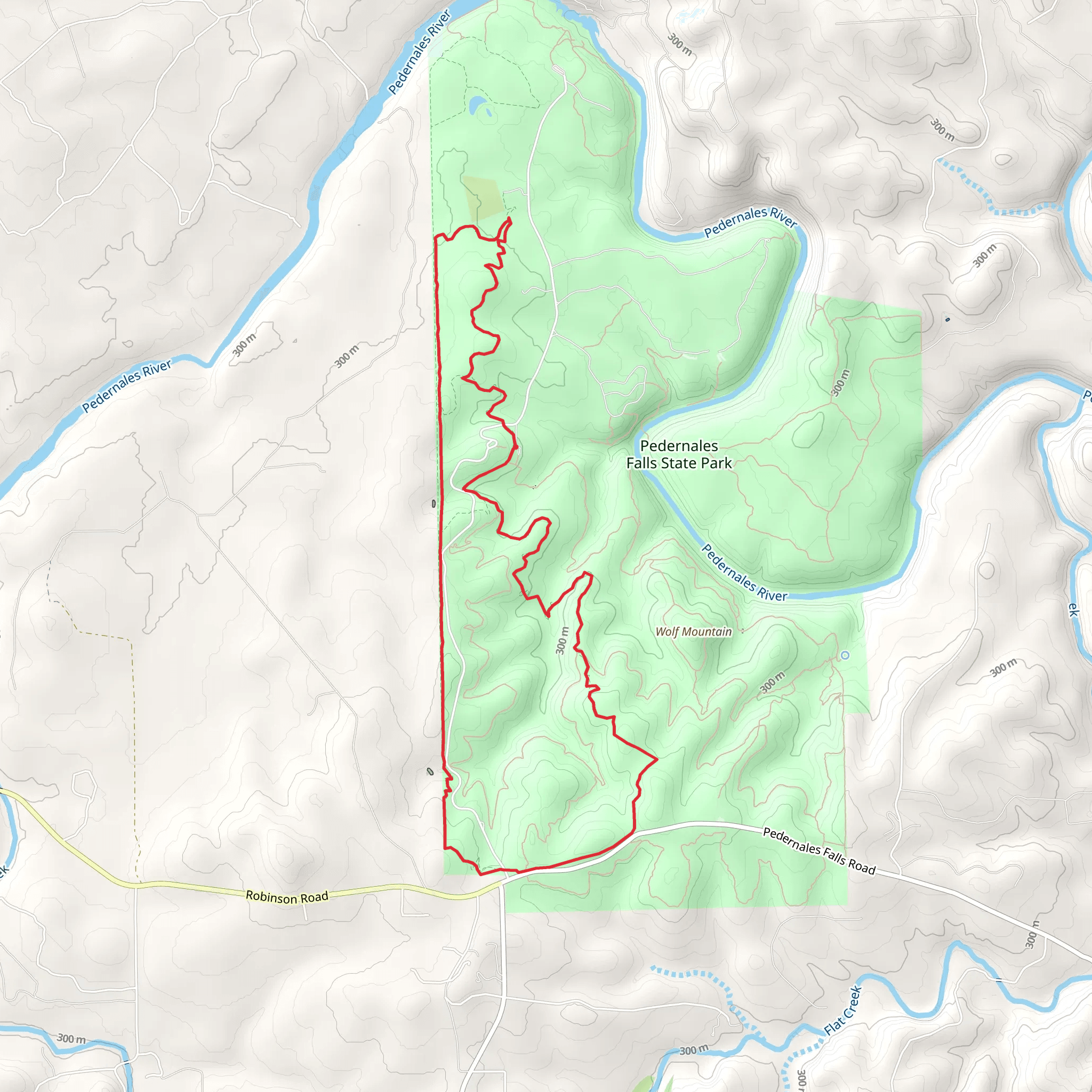 South Loop Equestrian Trail mobile static map