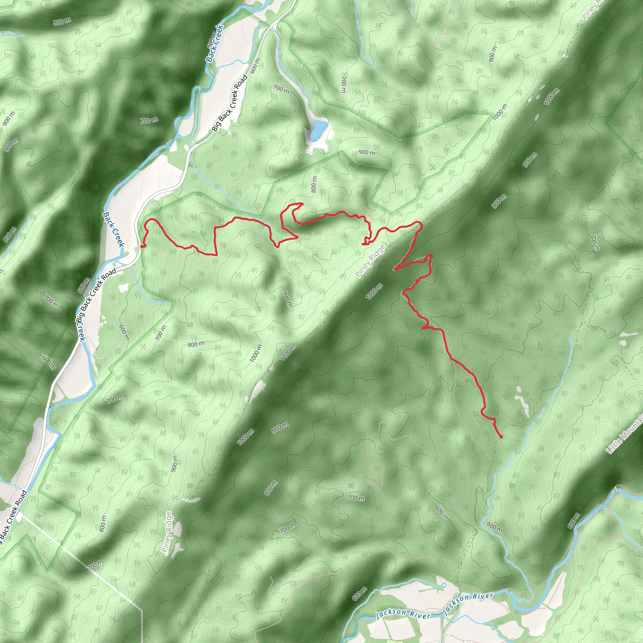 Bogan Trail mobile static map