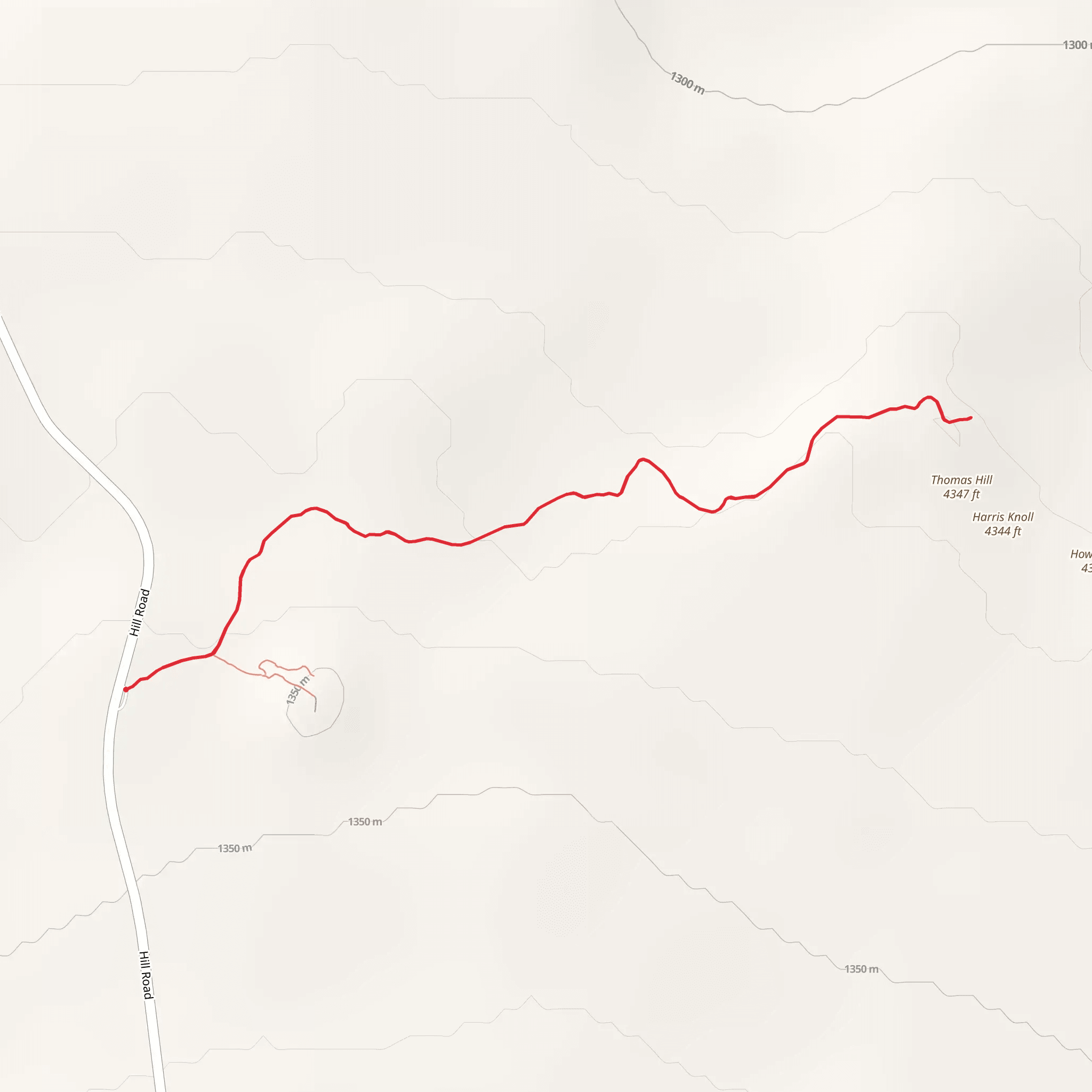 Harris Knoll mobile static map