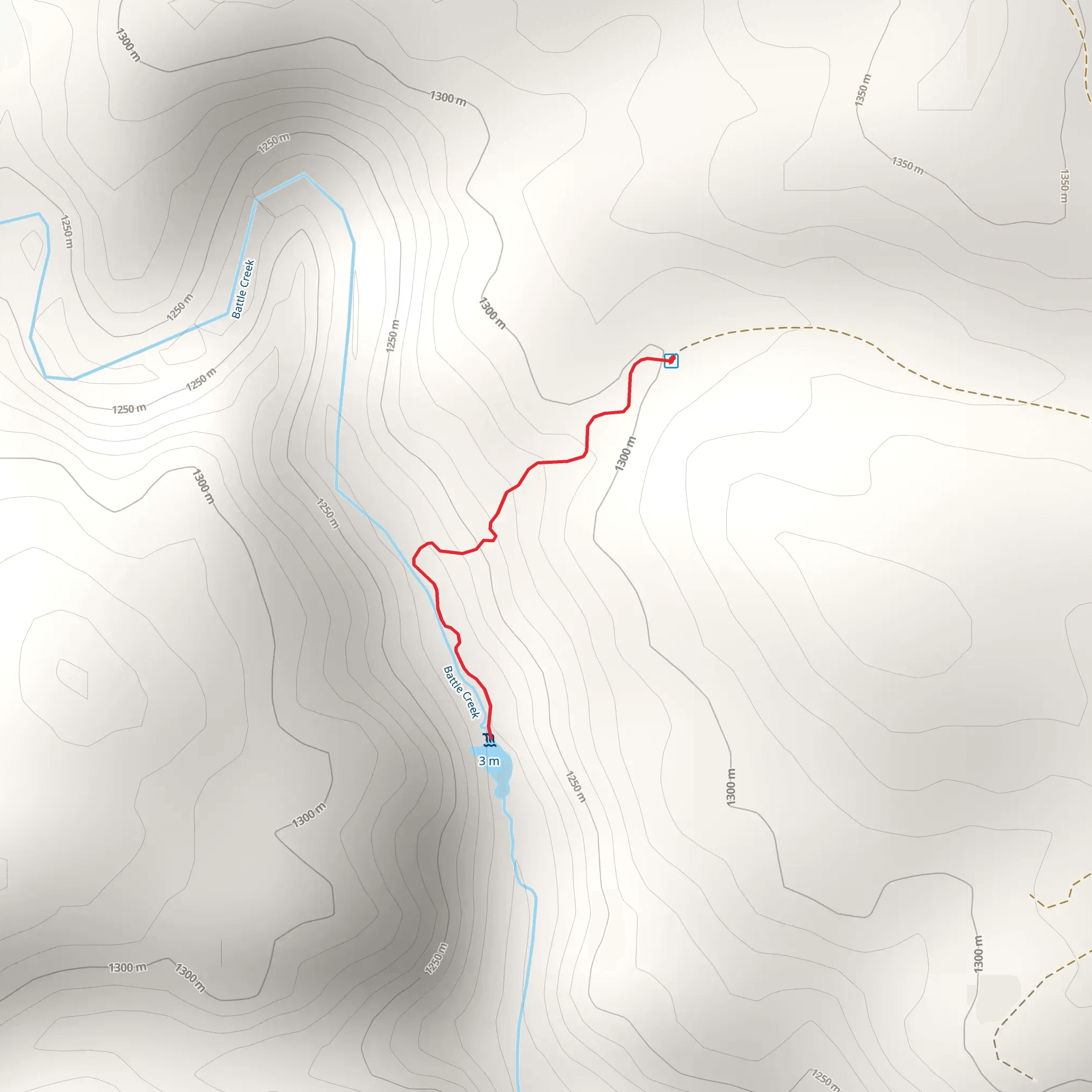 Hippie Hole mobile static map