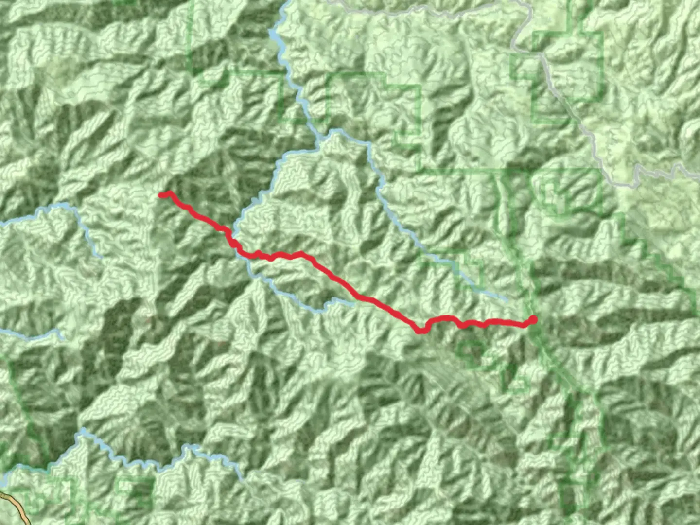 An image depicting the trail Puerto Suelo via Carmel River Trail and its surrounding area.