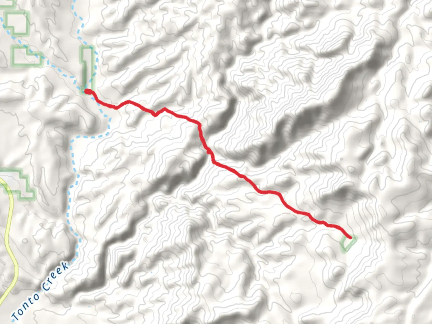 An image depicting the trail Del Shay Trail and its surrounding area.