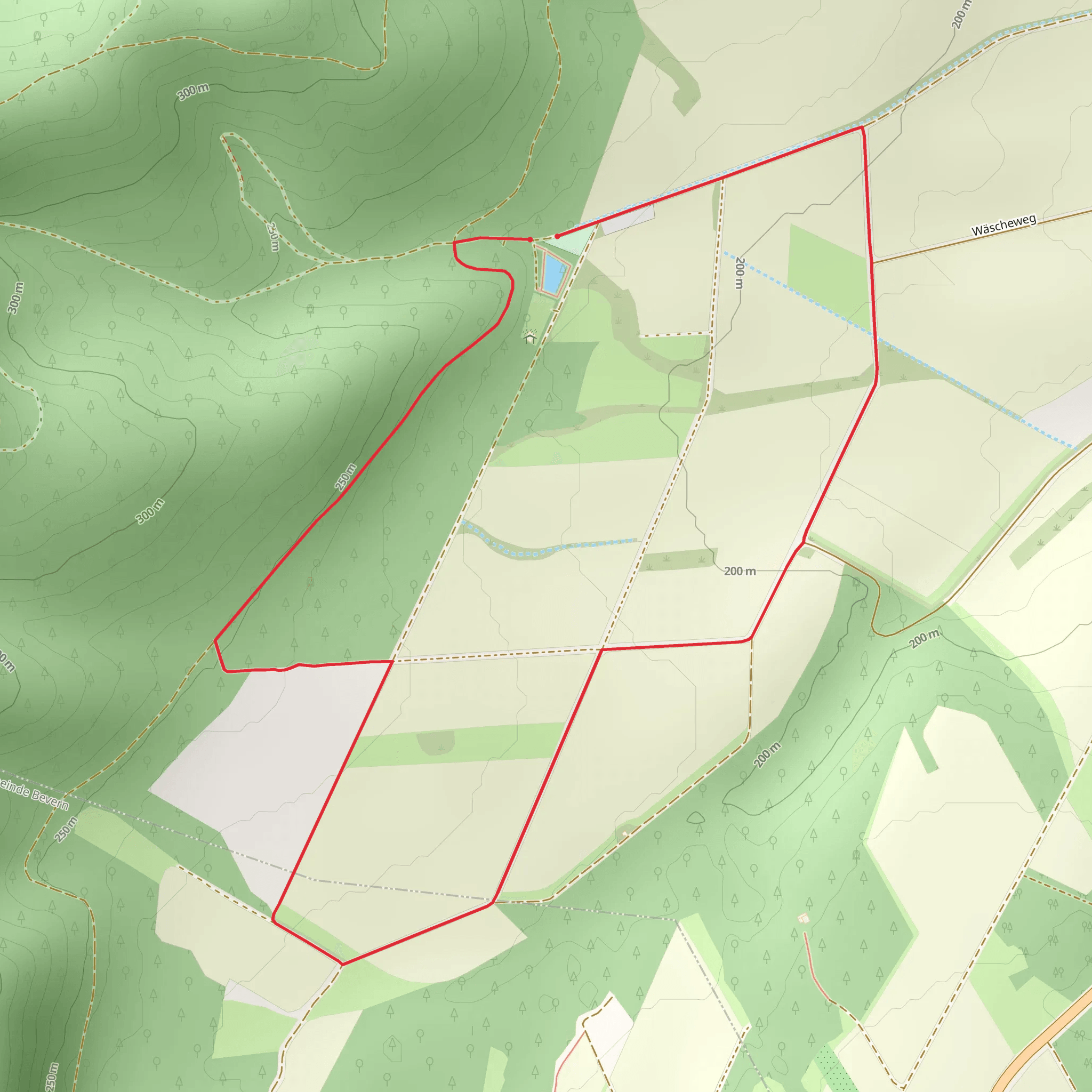 Braunschweiger Jacobsweg Loop mobile static map