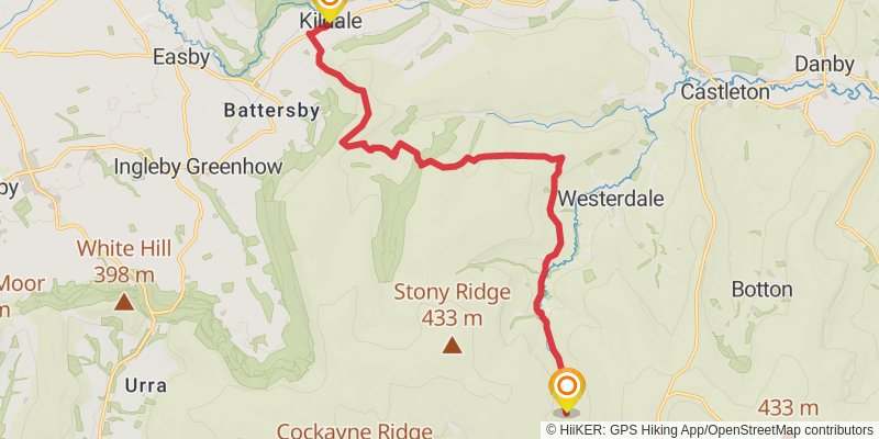 Eskdale Way stage 4 Map