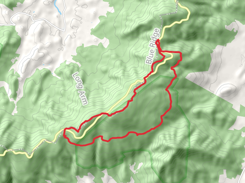 Hogwallow, North Marshall, Mount Marshall and South Marshall - Bluff Loop Trail