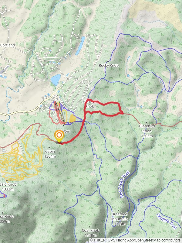 Harman Trail and Blackbird Knob Loop Trail