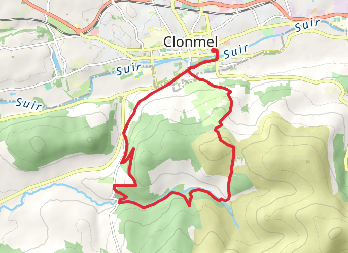 SEMRA Long Way Round mobile static map
