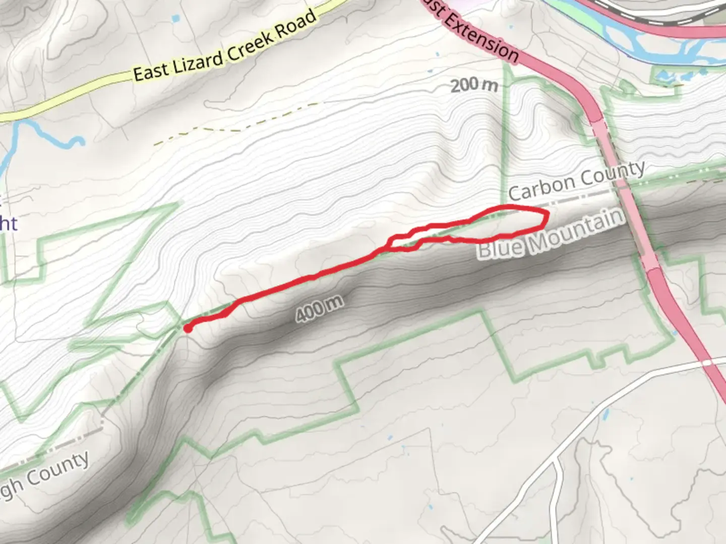 An image depicting the trail Lehigh Furnace Gap - Appalachian Trail and its surrounding area.